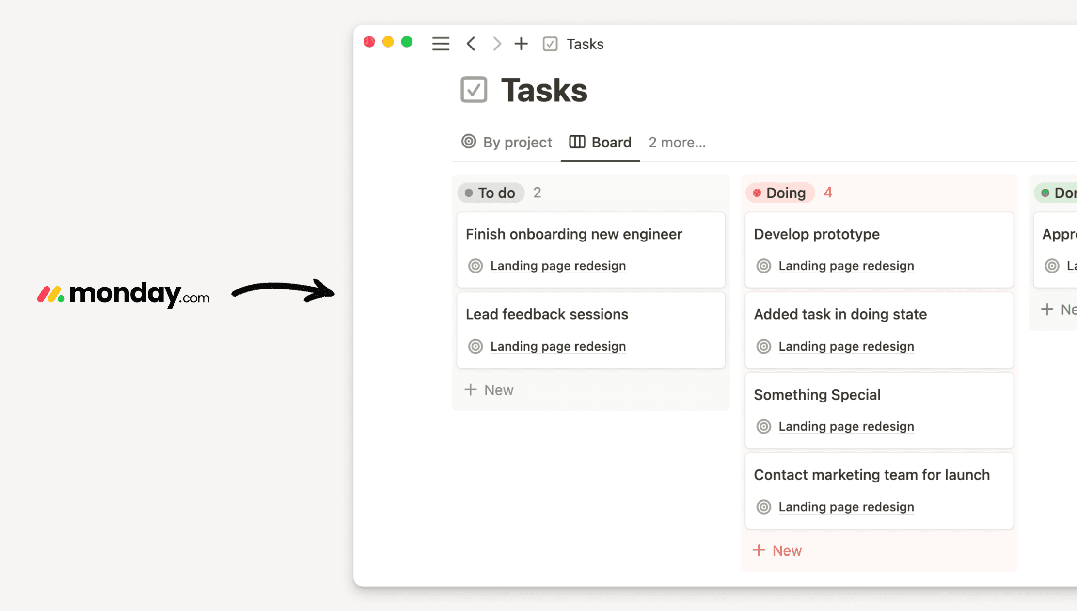 CA: Importar desde Monday.com