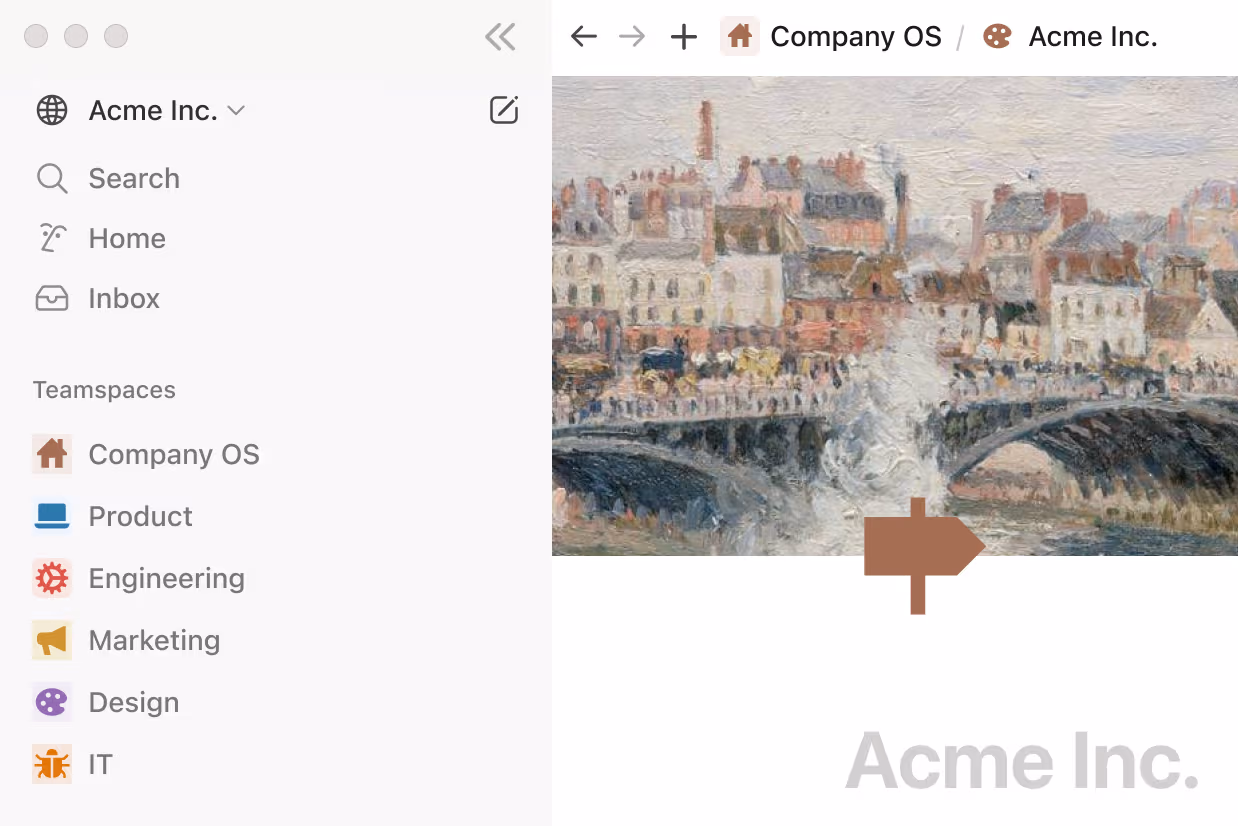 Wiki de la empresa Acme Inc