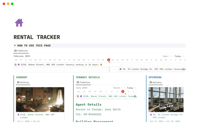 Rental Tracker